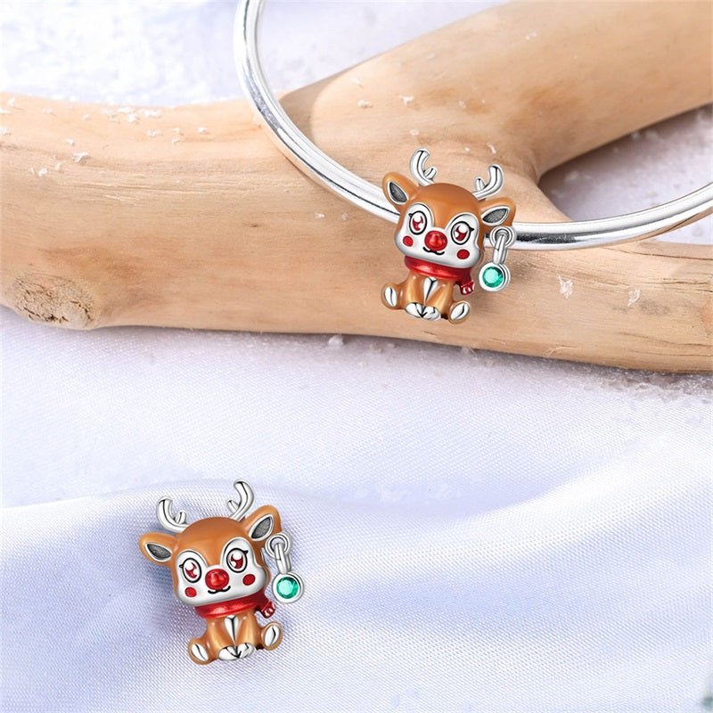 Pangama Jewelry Rudolph the Red - Nosed Reindeer Charm