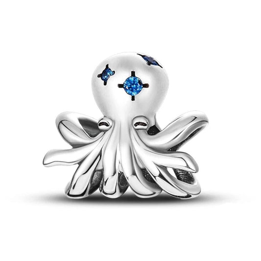 Smilling Octopus Charm
