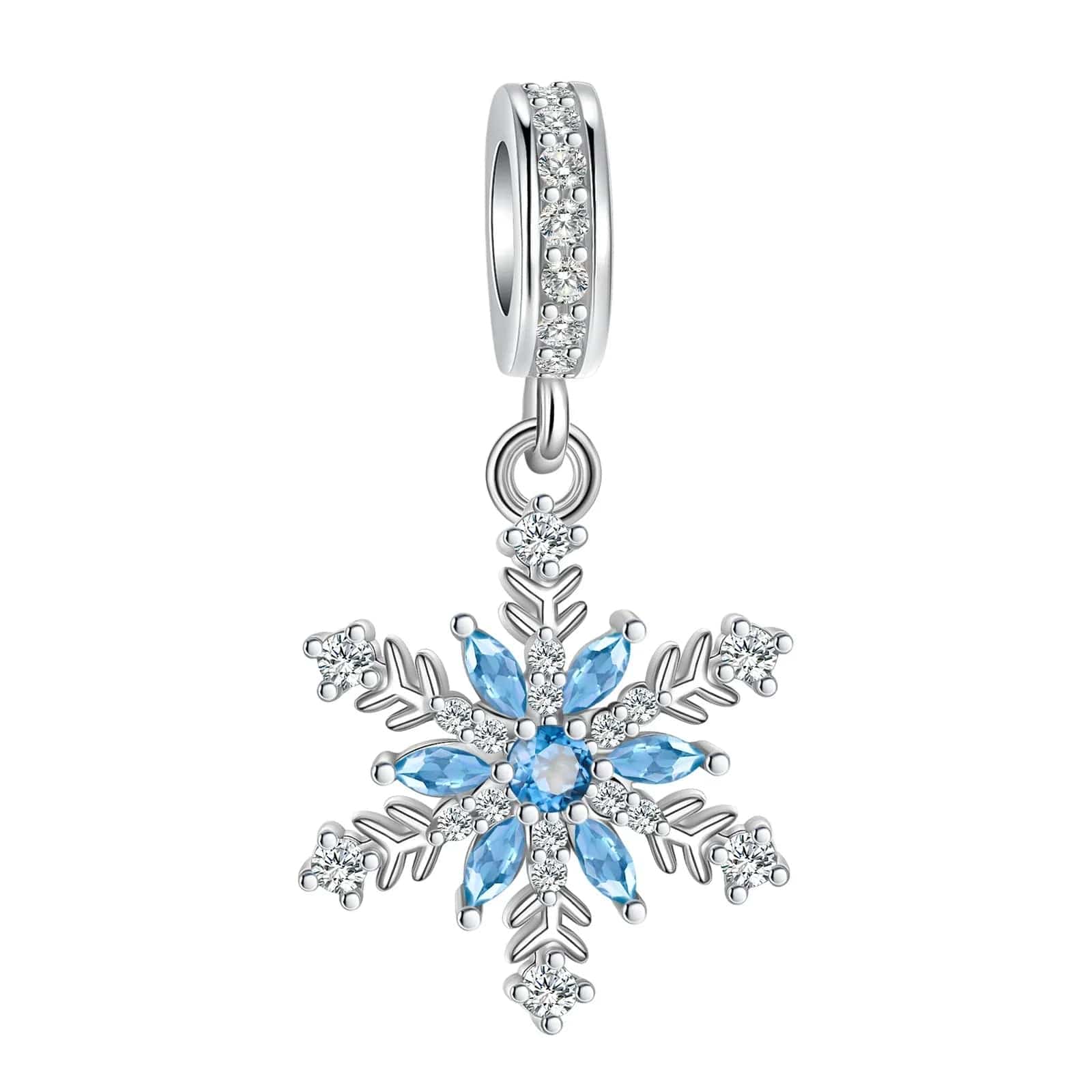 Snowflake Dangle Charm