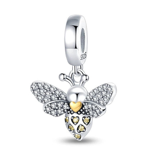 Sparkling Bee Charm