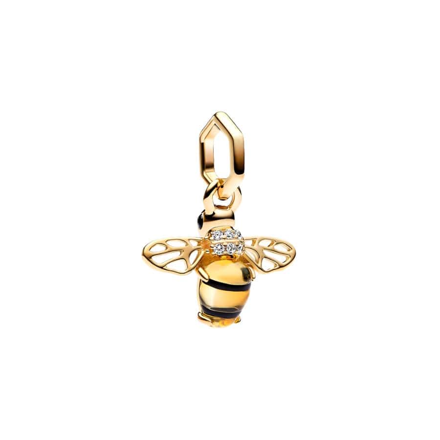 Sparkling Bee Dangle Charm