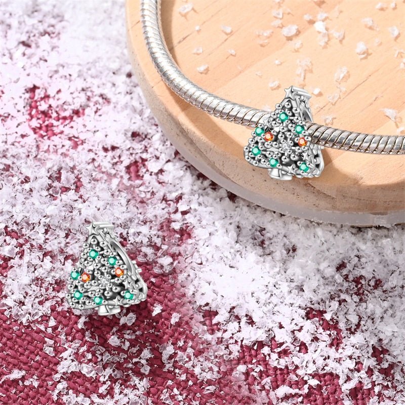 Pangama Jewelry Sparkling Christmas Tree Charm