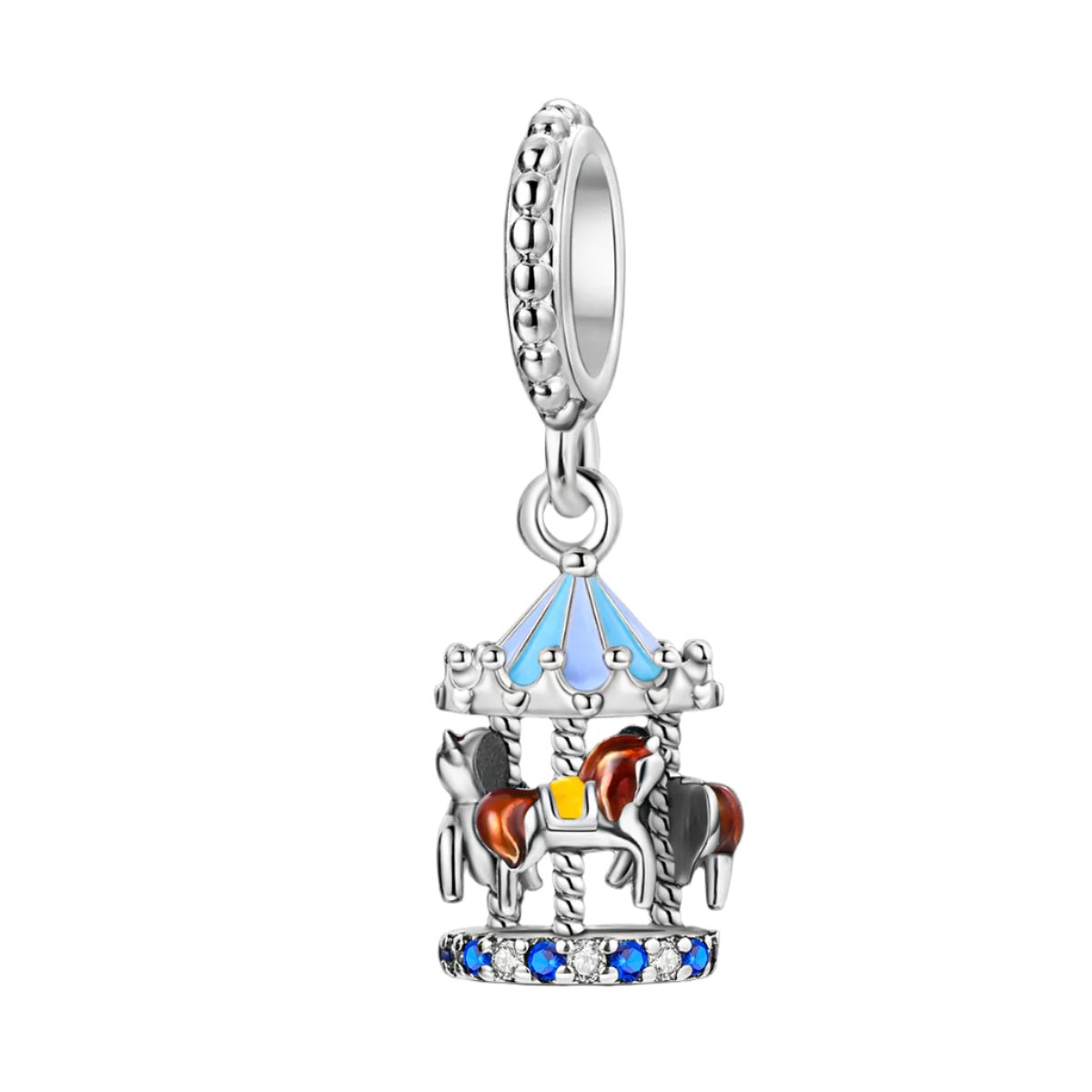 Pangama Jewelry Spinning Carousel Dangle Charm