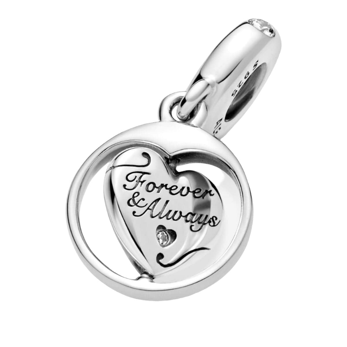 Spinning Forever & Always Soulmate Dangle Charm