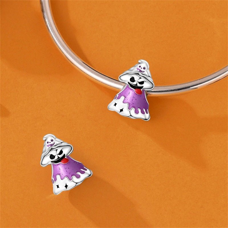 Pangama Jewelry Spooky Purple Ghost Charm