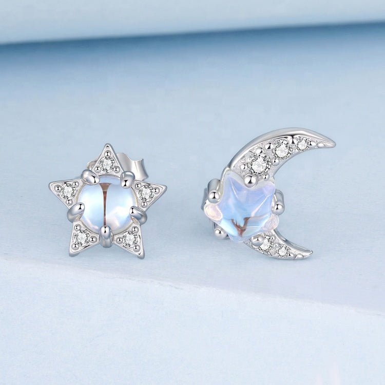 Pangama Jewelry Starlit Moonbeam Opal Stud Earrings