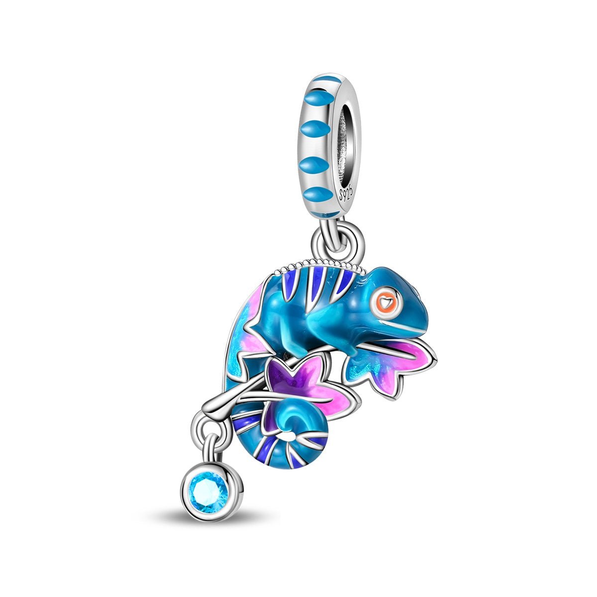 Pangama Jewelry Thermochromic Chameleon Dangle Charm