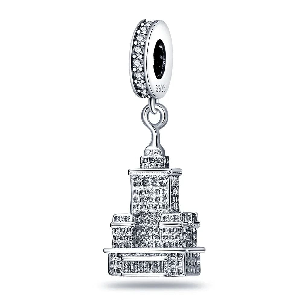 Warsaw Poland Palace of Culture and Science Dangle Charm